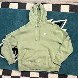 Nike Olive Green Men's Hoodie